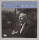 Yale Series of Recorded Poets:  John Crowe Ransom